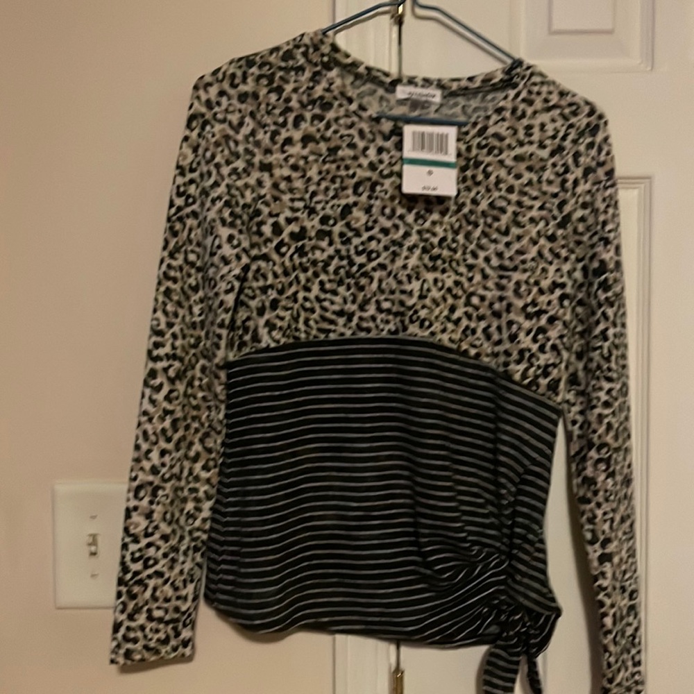 Eyeshadow color block top size small